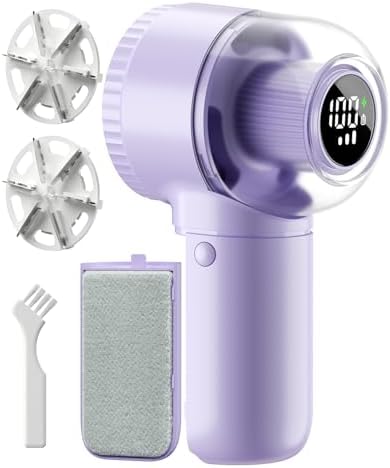 coldSky Fabric Shaver Large Lint Remover with Brush 2 in 1 Sweater Shaver