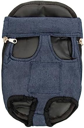 Leconpet Pet Carrier Backpack, Legs Out Adjustable Pet Front Cat Dog Carrier Backpack, Easy-Fit Dog Travel Backpack Carrier for Hiking Camping for Small Medium Puppies Cats (XL, Dark Blue Denim)