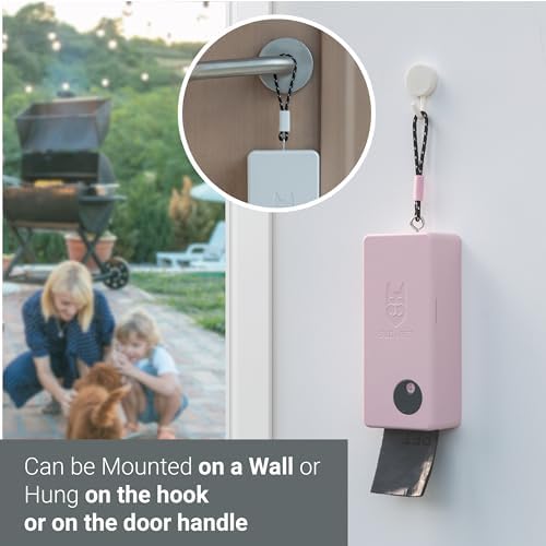 SVD.PET Dog Poop Bag Dispenser, Wall Mount Pet Waste Bag Dispenser Station