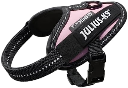 Julius-K9, 16IDC-PN-B1, IDC Powerharness, Dog Harness, Size: Baby 1, Pink