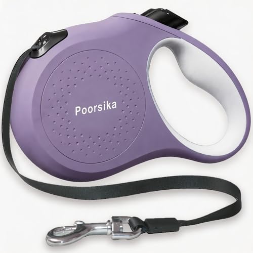 Retractable Dog Leash 16ft for Small & Medium Dogs Up to 55 lbs
