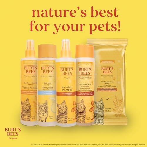 Burts Bees for Pets Itch Soothing Dog Shampoo, Honeysuckle, 16 Fl Oz, 6-Pk | Honeysuckle and aloe, pH-balanced formula, 95%+ natural origin, no sulfates or fragrances