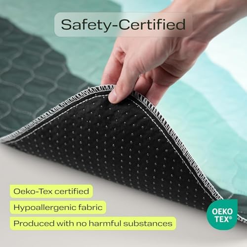 PETSPY Washable Pee Pads for Dogs - Super Absorbent Reusable Puppy Training Pads - 100% Waterproof, Leak-Proof & Non-Slip Whelping Pads for Pet Housebreaking