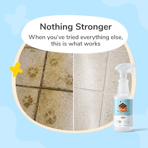 kin+kind Pet Pee Stain & Odor Remover, Multisurface & Tile, Citrus, 32 oz