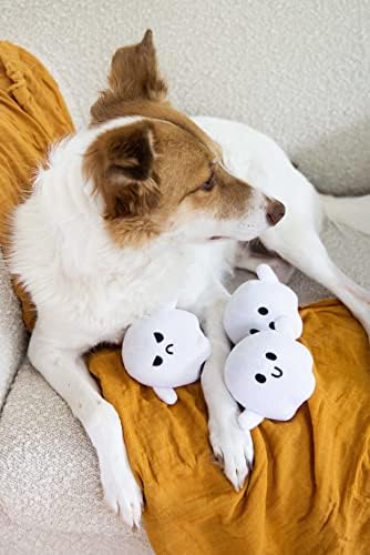 Pearhead Halloween Ghost Dog Toy Set of 3