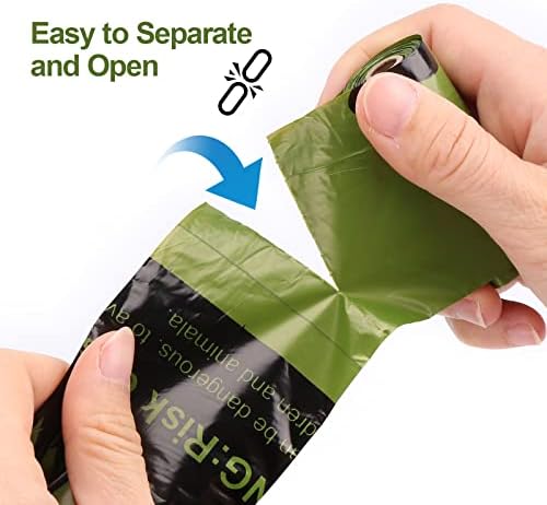 Ownpets Ultra Thick Lavender-Scented Dog Waste Bags, Leak-proof Large Pet Poop Bags for Dogs, 360 Count