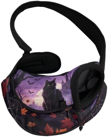 COEQINE Summerween Dog Sling Pet Carrier Bag for Small Dogs Cats