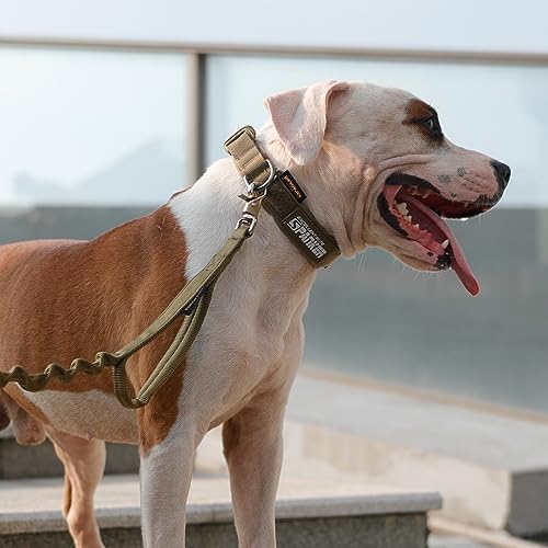 EXCELLENT ELITE SPANKER Tactical Nylon Padded Medium Dog Collar Adjustable