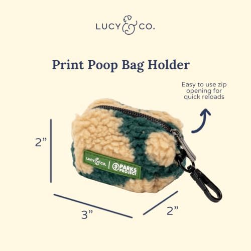 Lucy & Co. x Parks Project Geyser Fleece Poop Bag Holder