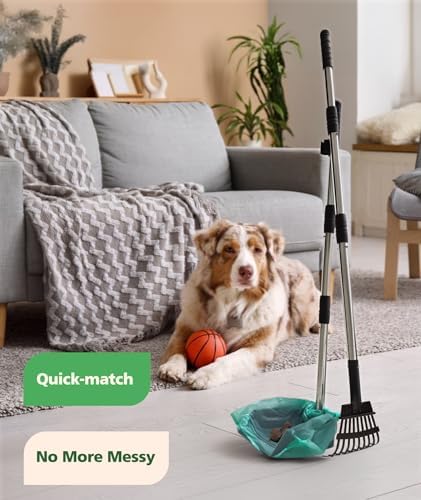 AYOTEE Extra Large Dog Poopper Scooper Bags with Handles