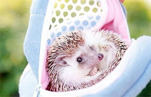 S Pet Carrier Backpack for Dogs and Cats, Breathable Mesh Travel Bag Portable by Yosoo White Mesh Blue