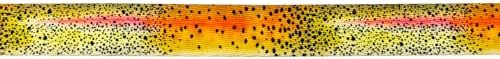 Wolfgang Heavy Duty, Adjustable Dog Collar with Quick Release Nylon Buckle for Walking & Training, CutBow Print, Medium