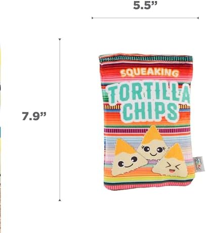Outward Hound Snack Bag Tortilla Chips Puzzle Squeaky Dog Toys