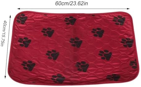 Cyrank Reusable Dog Pee Pads, Washable Pee Pads for Dogs Training Pads for Dogs Puppy Potty Training Pads Potty Pads for Puppies Dog Whelping Pads Dog Mat Pee Pad for Pig Mat, 40 * 60cm