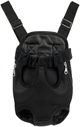Pet Carrier Backpack - Adjustable Dog Carrier for Hiking, Travel & Carrying - Puppy & Dog Front Carrier