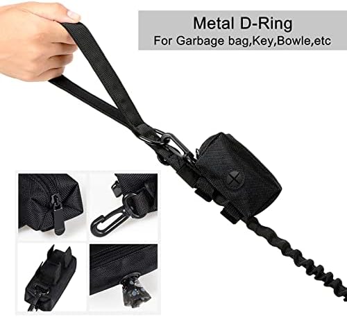 Tactical Dog Collar and Leash Set with Handle for Large Dogs