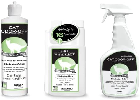 Odorcide Cat Odor-Off Concentrate Bundle, Fresh Scent