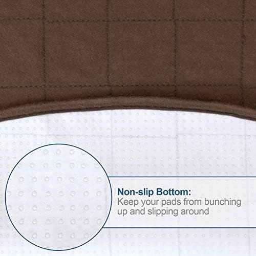 Washable Reusable Pee Pads for Dogs, Waterproof Round 48" Dog Whelping Pads