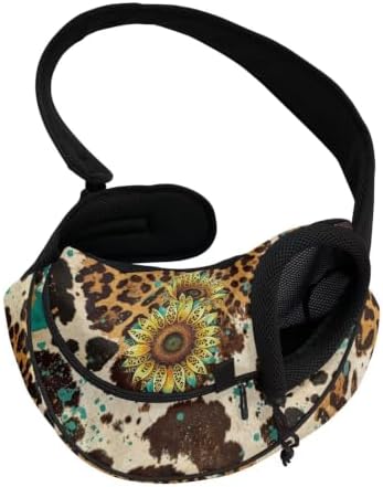 COEQINE Large Capacity Pet Carrier Sling Bag for Small Dogs 3-10 Ibs
