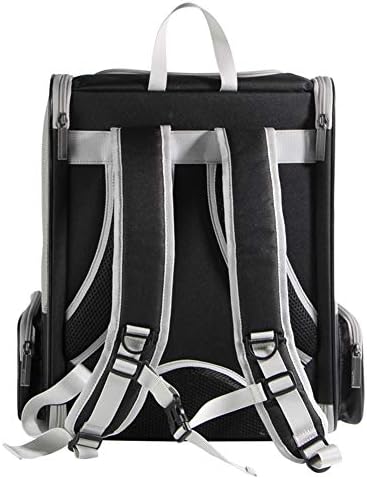 Cat Backpack Carrier, Upgraded with Side Access Pet Travel Backpack for Cat and Small Dogs, Fully Ventilated Mesh Breathable for Hiking Camping, Airline Approved