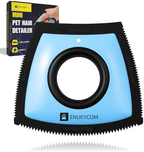 Upgrade Pet Hair Removal Tool for Car Detailing, Couch, Carpet & Furniture
