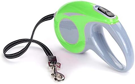 Security Retractable Dog LEASH 2019 16' Automatic Extendable Traction Rope For Small Medium Big Dogs（Green)