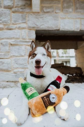 ZippyPaws Happy Hour Crusherz for Small, Medium & Large Dog- Spirits 3-Pack