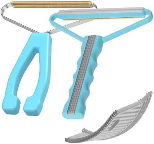 Pet Hair Remover 3-Pack,Dog Cat Fur Tool,Portable Carpet Scraper
