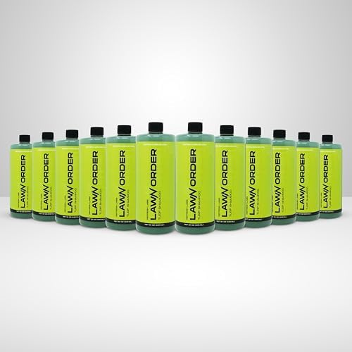 LawN Order Artificial Turf Cleaner & Odor Eliminator – Enzyme Powered, Pet & Kid Safe, Removes Pet Mess Smells (12 Pack (12 x 32 OZ))