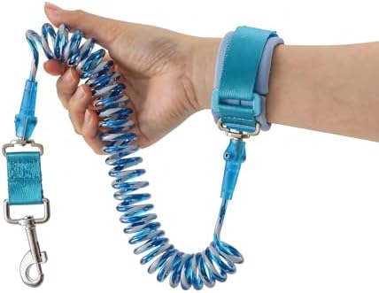 Retractable Dog Leash Hands Free No Tangle Reflective 22lbs Blue