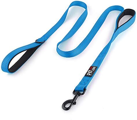 Plutus Pet Double Handle Dog Leash, 6 FT Long, for Medium Large Dogs