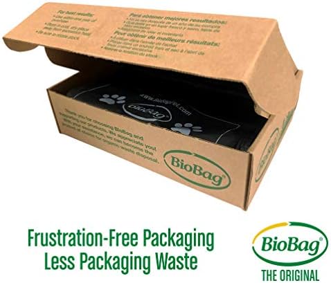 BioBag Premium Pet Waste Bags, Bulk Pack, 2500 Count, Great For All Dog Breeds, Fits in Standard Park Dispensers