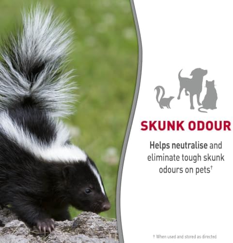 Nature’s Miracle Skunk Odor Control Shampoo & Conditioner Citrus Scent, 32 fl oz