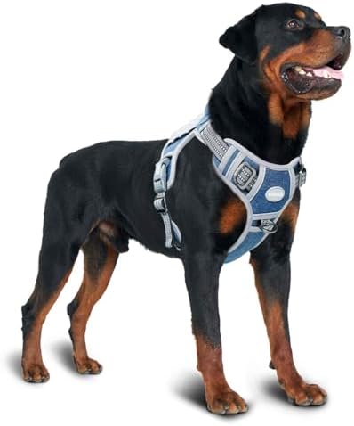 AUROTH Dog Harness for Small Medium Dogs, Tactical No Pull Dog Vest