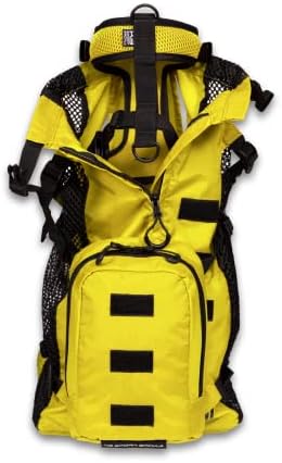 K9 Sport Sack Walk-On - Small, Buttercup Yellow - Ideal for Dogs with 13-16” Back Length - Lightweight, Packable, Backpack-Style Carrier - Includes Compatible Harness & Storage Bag