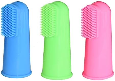 Dog Toothbrush Cat & Dog Toothbrush Soft Bristle Pet Toothbrush Combo Pack for The Dental Care of Your Small to Large Dogs, Cats, Most Pets
