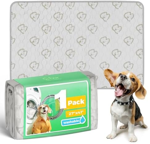 FXW Washable Pee Pads for Dogs, Super Absorbent, 27" x 41", 1 Pack