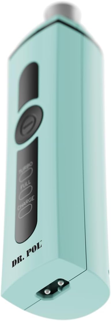 Andis 561123 Dr. Pol Cordless Pet Nail Grinder, Dual-Speed, Blue | Fine-grit & premium-finishing grindstones, ergonomic body design, dog nail clipper alternative