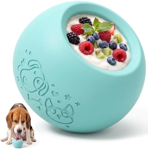 Slow Feeder Dog Lick Bowl, Freeze Dog Enrichment Toys, Lick Toy for Dogs