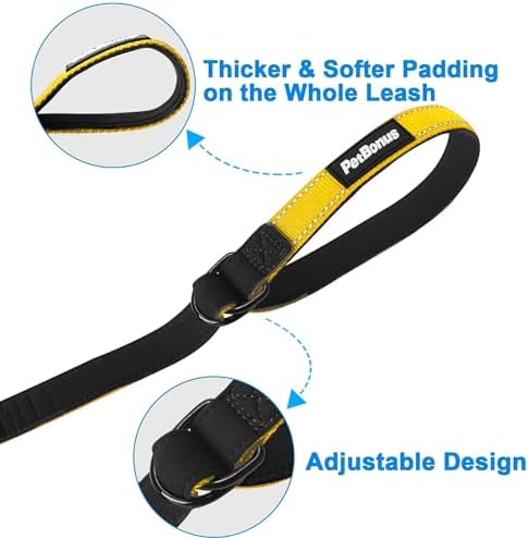 PetBonus Short Dog Leash, Safety Wrist Strap for Dog Retractable Leash