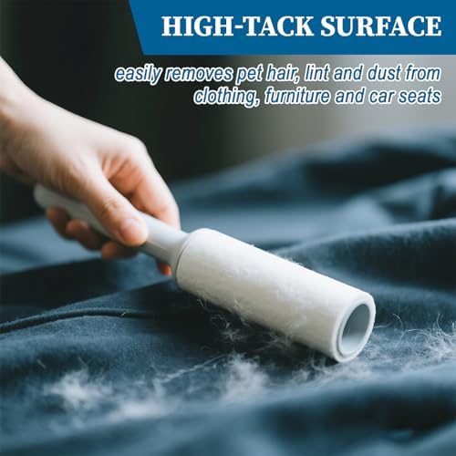 8 Pcs Mini Lint Roller, Lint Roller for Travel Size