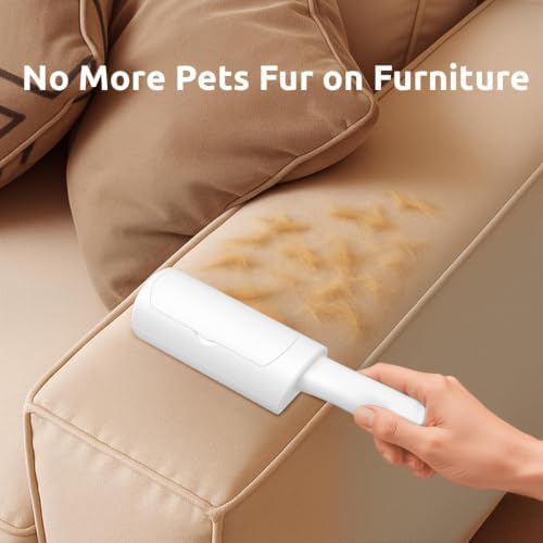 ACE2ACE Mini Pet Hair Remover for Clothes, Reusable Lint Roller for Clothes