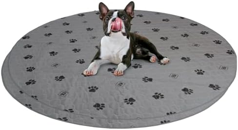 EZwhelp Reusable Dog Pee Pad, Washable Slip-Resistant Mat 48 in, 2 Pack