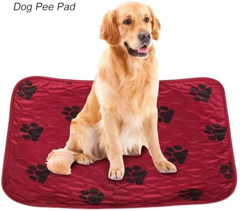 Cyrank Reusable Dog Pee Pads, Washable Pee Pads for Dogs Training Pads for Dogs Puppy Potty Training Pads Potty Pads for Puppies Dog Whelping Pads Dog Mat Pee Pad for Pig Mat, 40 * 60cm