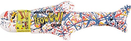 Yeowww! 100% Organic Catnip Variety Pack of Rainbow, Banana & Pollock Fish