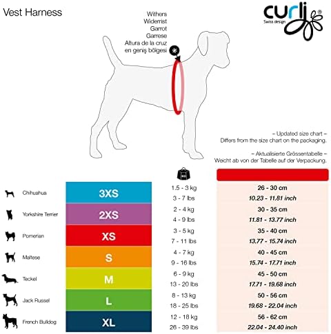 Curli Vest Harness Air-Mesh Skyblue S