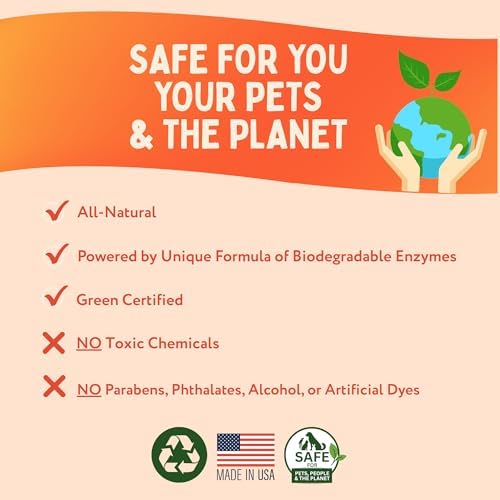 Wee Away X2 Dog Urine Stain & Odor Remover – Double Strength Enzyme Spot Cleaner for Dog Pee, Marking & Odor Removal – Carpet, Furniture & Bedding, Non-Toxic, 16oz