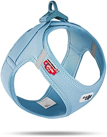 curli Vest Harness Clasp Air-Mesh Dog Harness (Safe Dog Accessories, no Pressure Points, Improved fit, Harness with curli Clasp Buckle)