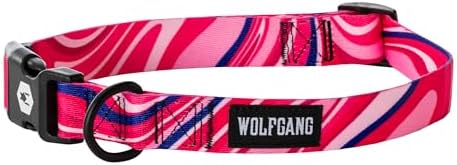 Wolfgang Venture Dog Collar Marbleswirl L