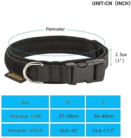 EXCELLENT ELITE SPANKER Military Nylon Small Puppy Dog Collar with Padded